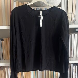 lululemon athletica Black Long Sleeve Tee